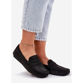 Mocasines de gamuza femenina Big Star RR274948 Negro 1