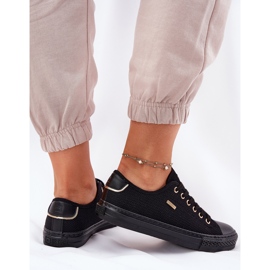 Zapatillas de deporte de material para mujeres Big Star RR274765 Negro 12
