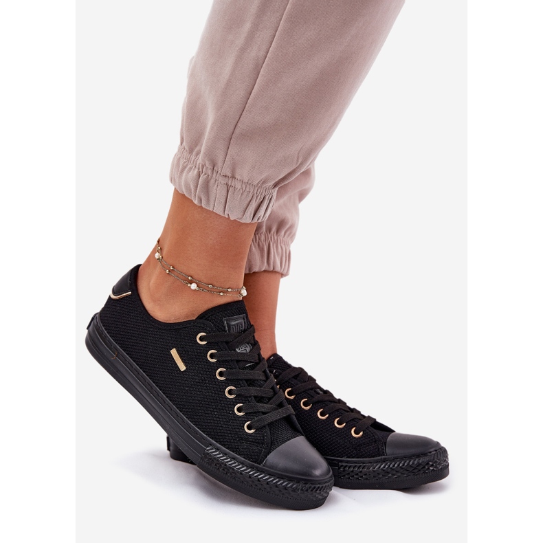 Zapatillas de deporte de material para mujeres Big Star RR274765 Negro 1