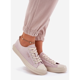 Big Star Women RR274732 Sneakers de color rosa claro rosado 1