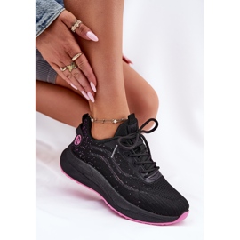 Sports Sneakers en el Big Star RR274523 Hi-Polish Platform Black System negro 12
