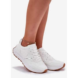 Zapatillas de deporte femeninas en la plataforma Big Star RR2744487 Hi-Polish System White blanco 1