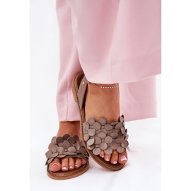 Zazoo LEVE Sandals con una nota Wheelsooe enseña 40425 Darpege beige 3