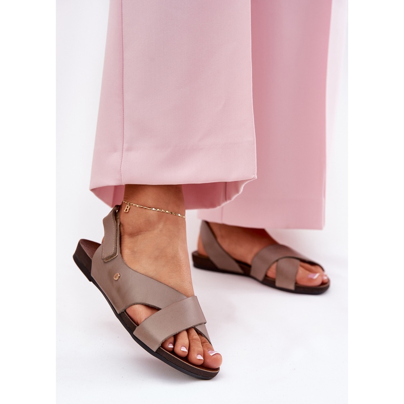 Wevie Sandals Zazoo 40141 Beige oscuro 2