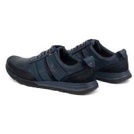 Antex Zapatos con cordones hombre piel Sport Style 310GT azul 4 Antex Zapatos con cordones hombre piel Sport Style 310GT azul 4