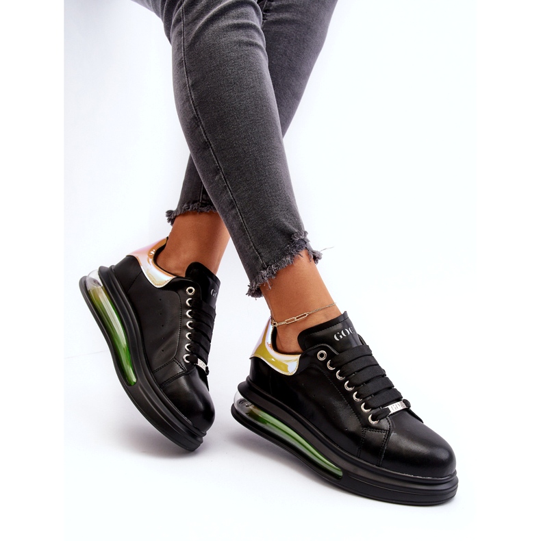 Sneakers Sports Women's Leather Goe NN2N4030 Negro 2
