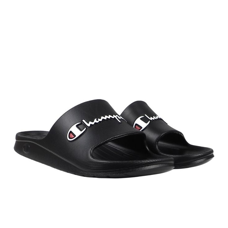 Champion Cabana Slide S22413 KK001 Campeón Flip Flip Flip negro 1 Champion Cabana Slide S22413 KK001 Campeón Flip Flip Flip negro 1