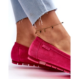 Mocasines Mujer Ante Eco Big Star NN274934 Memory Foam System Fucsia rosado 1