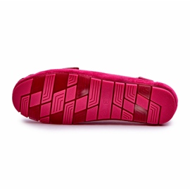 Mocasines Mujer Ante Eco Big Star NN274934 Memory Foam System Fucsia rosa 3