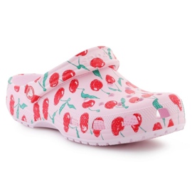 Crocs Classic Fresh Fruits Clog 211008-6W rosa 1
