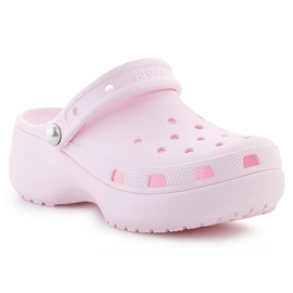 Crocs Classic Platforms Pearl Clog 211231-6w rosa 1