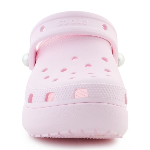 Crocs Classic Platforms Pearl Clog 211231-6w rosado 2