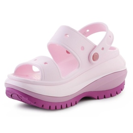Sandals Crocs Classic Mega Crush Clog 207989-5bx rosado 3