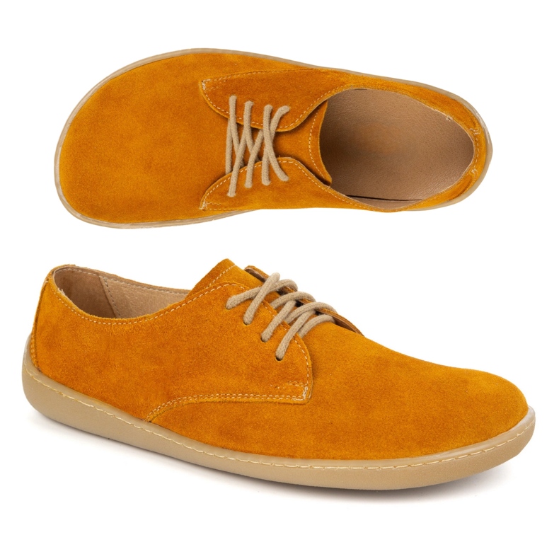 Olivier Zapatillas de zapatillas minimalistas de mujer descalzo 1288pol amarillo 1