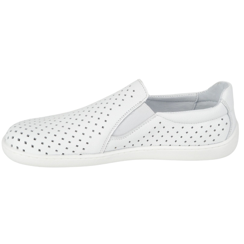 Olivier Femenino descalzo Minimalista Openwork Sliding 1308Pol White blanco 1