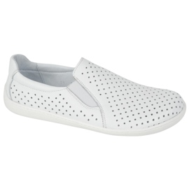 Olivier Femenino descalzo Minimalista Openwork Sliding 1308Pol White blanco 3