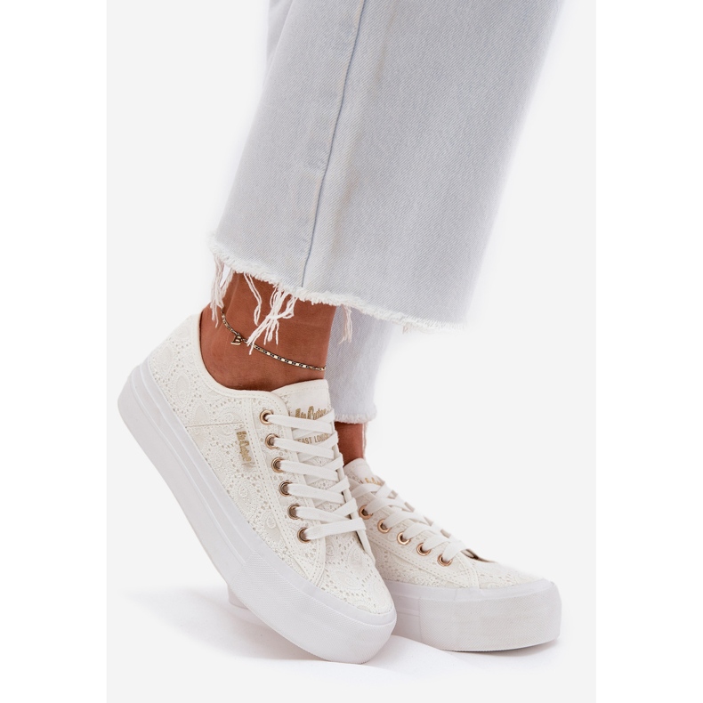 Zapatillas para mujeres con encaje lee cooper lcw-25-31-3438l blanco 1 Zapatillas para mujeres con encaje lee cooper lcw-25-31-3438l blanco 1