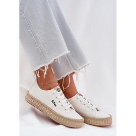 Zapatillas para mujeres con Lee Cooper LCW-25-44-3217 Braid blanco 10