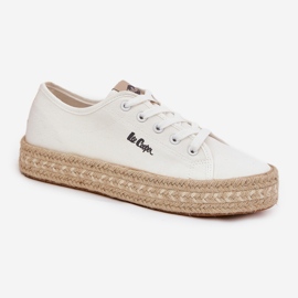 Zapatillas para mujeres con Lee Cooper LCW-25-44-3217 Braid blanco 8