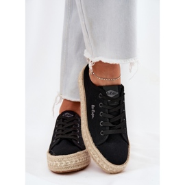 Zapatillas para mujeres con Lee Cooper LCW-25-44-3216 Sneakers negras negro 7