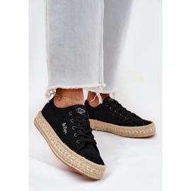 Zapatillas para mujeres con Lee Cooper LCW-25-44-3216 Sneakers negras negro 6