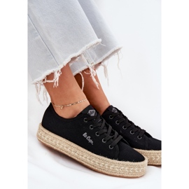 Zapatillas para mujeres con Lee Cooper LCW-25-44-3216 Sneakers negras negro 12