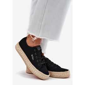Zapatillas para mujeres con Lee Cooper LCW-25-44-3216 Sneakers negras negro 1