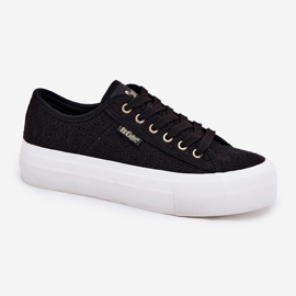 Zapatillas para mujeres con encaje lee cooper lcw-25-31-3439l negro 6