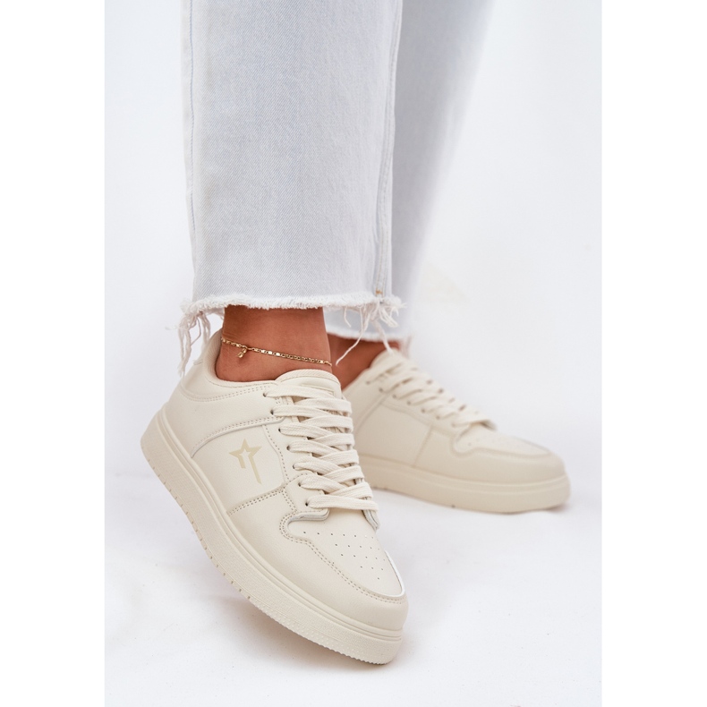 Zapatillas de deporte femenino Big Star RR274A243 Sistema de beige de alta polla 2