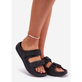 Flip de espuma para mujeres con Big Star RR274A527 Black Velcro negro 1 Flip de espuma para mujeres con Big Star RR274A527 Black Velcro negro 1