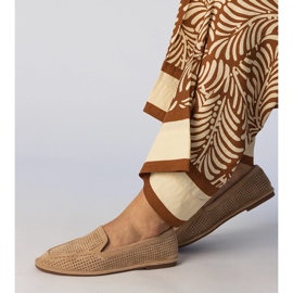 Mocasines de huella de caqui de Ekozamszu beige 1 Mocasines de huella de caqui de Ekozamszu beige 1