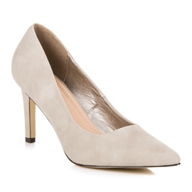 Vices Tacones de ante vicios gris 3