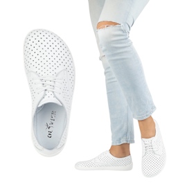 Olivier FURAN CHO BOCHOT Minimalista Openwork 1288Pol White blanco 8
