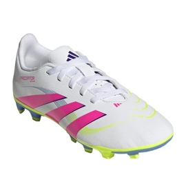 ADIDAS Predator Club FG/MG ID3810 Zapatos de fútbol blanco 1
