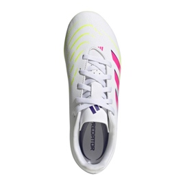 ADIDAS Predator Club FG/MG ID3810 Zapatos de fútbol blanco 3