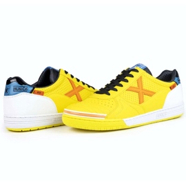 Munich Menich G-3 Profit Sport 419 en 3111419 zapatos de fútbol interior para hombres amarillo 2