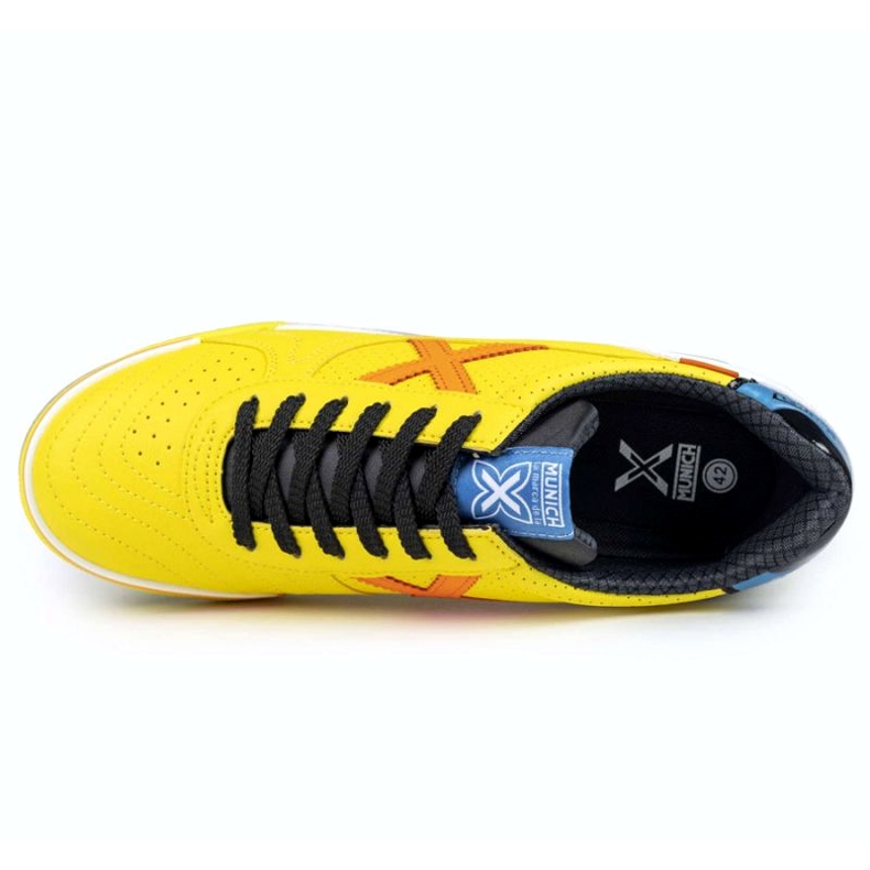 Munich Menich G-3 Profit Sport 419 en 3111419 zapatos de fútbol interior para hombres amarillo 3 Munich Menich G-3 Profit Sport 419 en 3111419 zapatos de fútbol interior para hombres amarillo 3