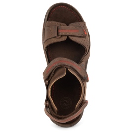 Olivier 323 sandalias de hombre marrón 7