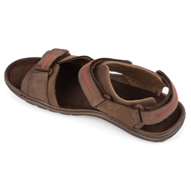 Olivier 323 sandalias de hombre marrón 8