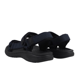 Sandalias masculinas Lee Cooper LCW-25-34-3551MA azul marino 3