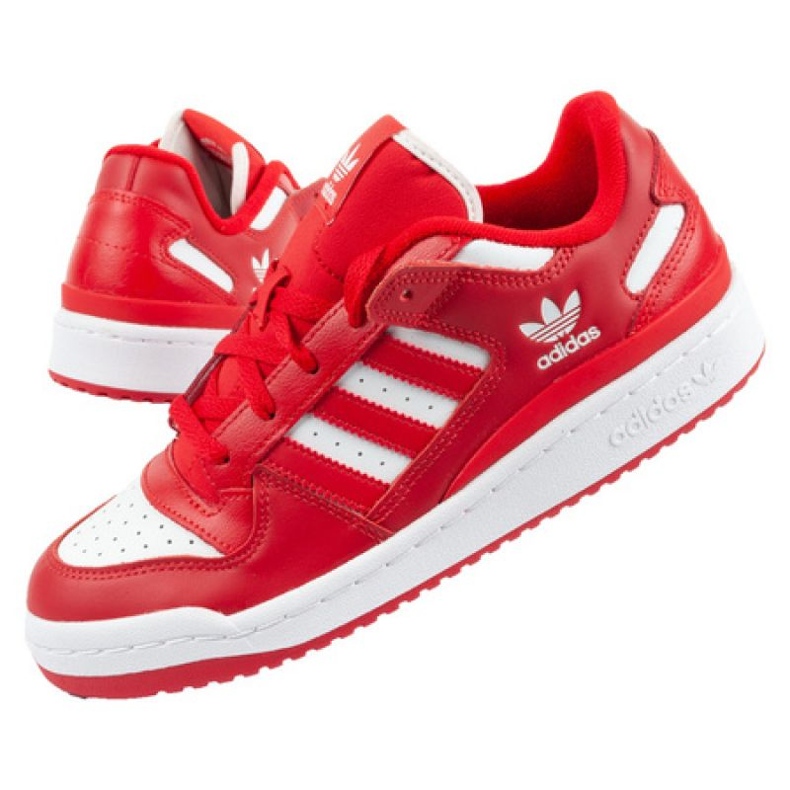 Adidas Forum Low Cl U HQ1495 zapatillas deportivas rojo 1