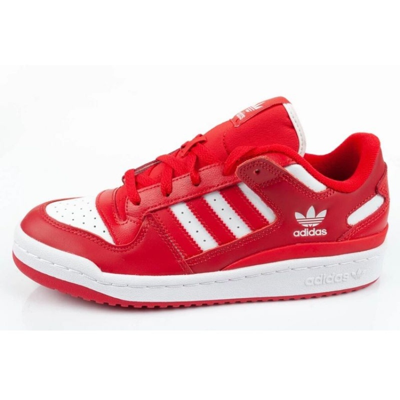 Adidas Forum Low Cl U HQ1495 zapatillas deportivas rojo 2