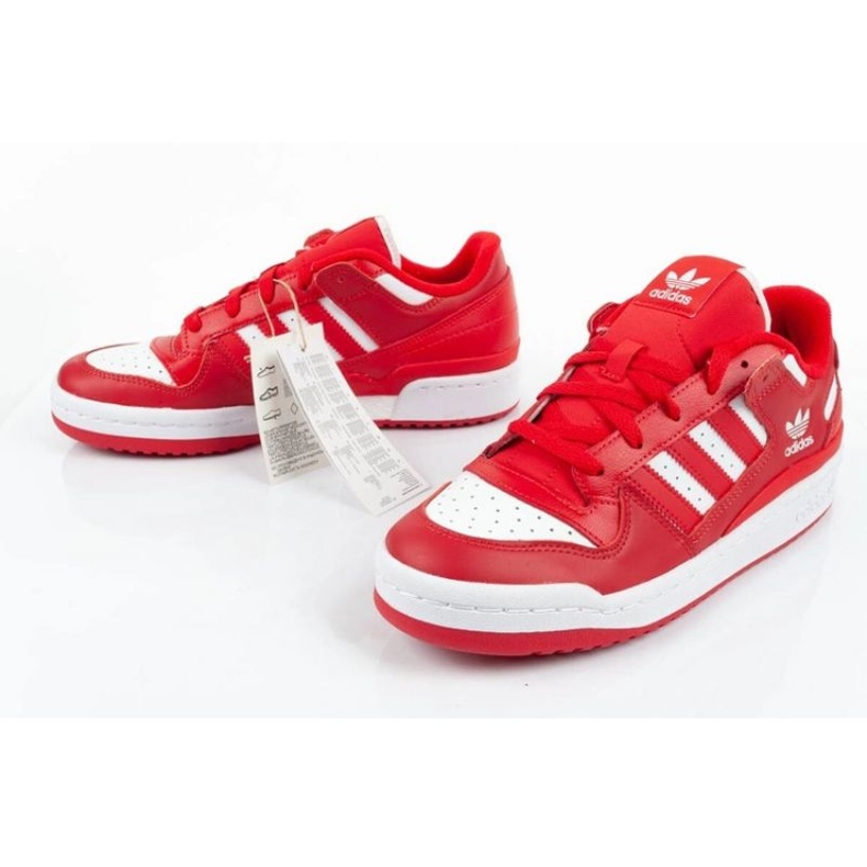Adidas Forum Low Cl U HQ1495 zapatillas deportivas rojo 7