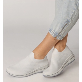 Zapatillas deportivas sin cordones blancas blanco 1