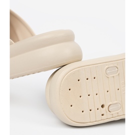 Seastar Light -Beige Women's Flip Flip en la plataforma 5