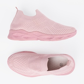 Zapatos deportivos de mujer rosa rosado 4
