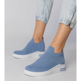 Zapatillas de zapatillas azules 2