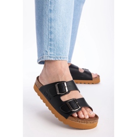 Zapatillas para mujeres Big Star LL274477 Negro 8