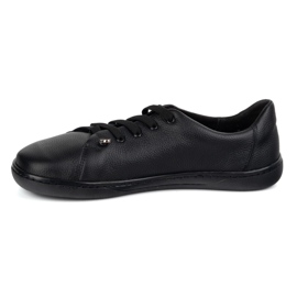 WASAK Zapatos descalzos de mujer cuero minimalista 0771W jeans negros 7