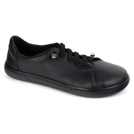 WASAK Zapatos descalzos de mujer cuero minimalista 0771W jeans negros 8